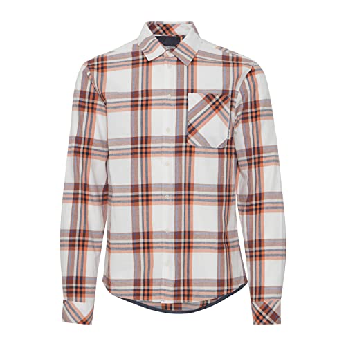 BLEND Maglietta Camicia, 161454/Jaffa Orange, XL Uomo