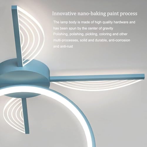 Plafón LED de avión regulable con luz moderna para techos infantiles 5
