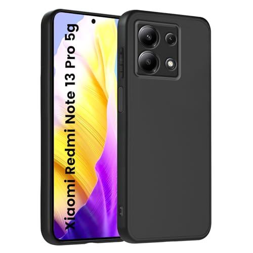 HuwaiH Handyhülle für Xiaomi redmi Note 13 pro 5g Hülle, Anti-Schock, Upgraded Kameraschutz, Antikratzer, Anti-Rutsch Schutzhülle, Unterstützt kabelloses Laden, Anti-Fingerabdruck Case