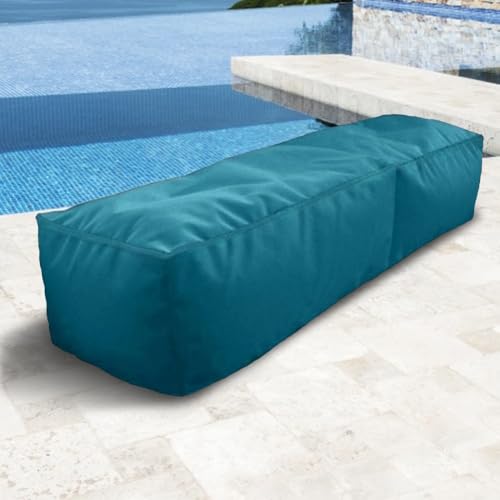 SXBCyan Sillón Puff Impermeable For Exteriores