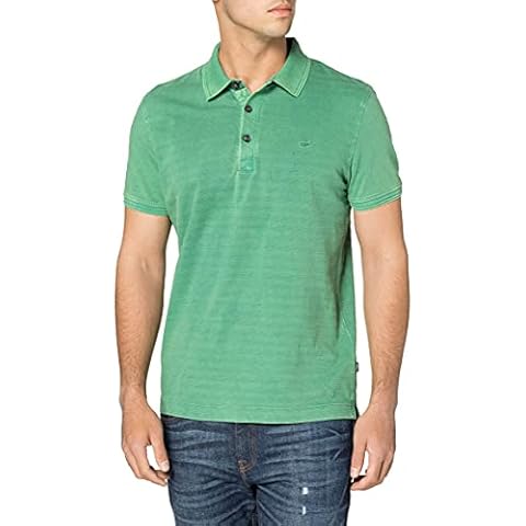 Camel Active Men's Jungle Green Polo Shirt Cover