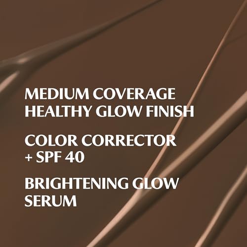 Image of IT Cosmetics CC+ Nude Glow SPF 40 - Medium Coverage Foundation, 2% Niacinamide + Hyaluronic Acid Brightening Glow Serum, Lightweight Up to 24H Hydration, Normal to Dry & Mature Skin - 1.08 fl oz