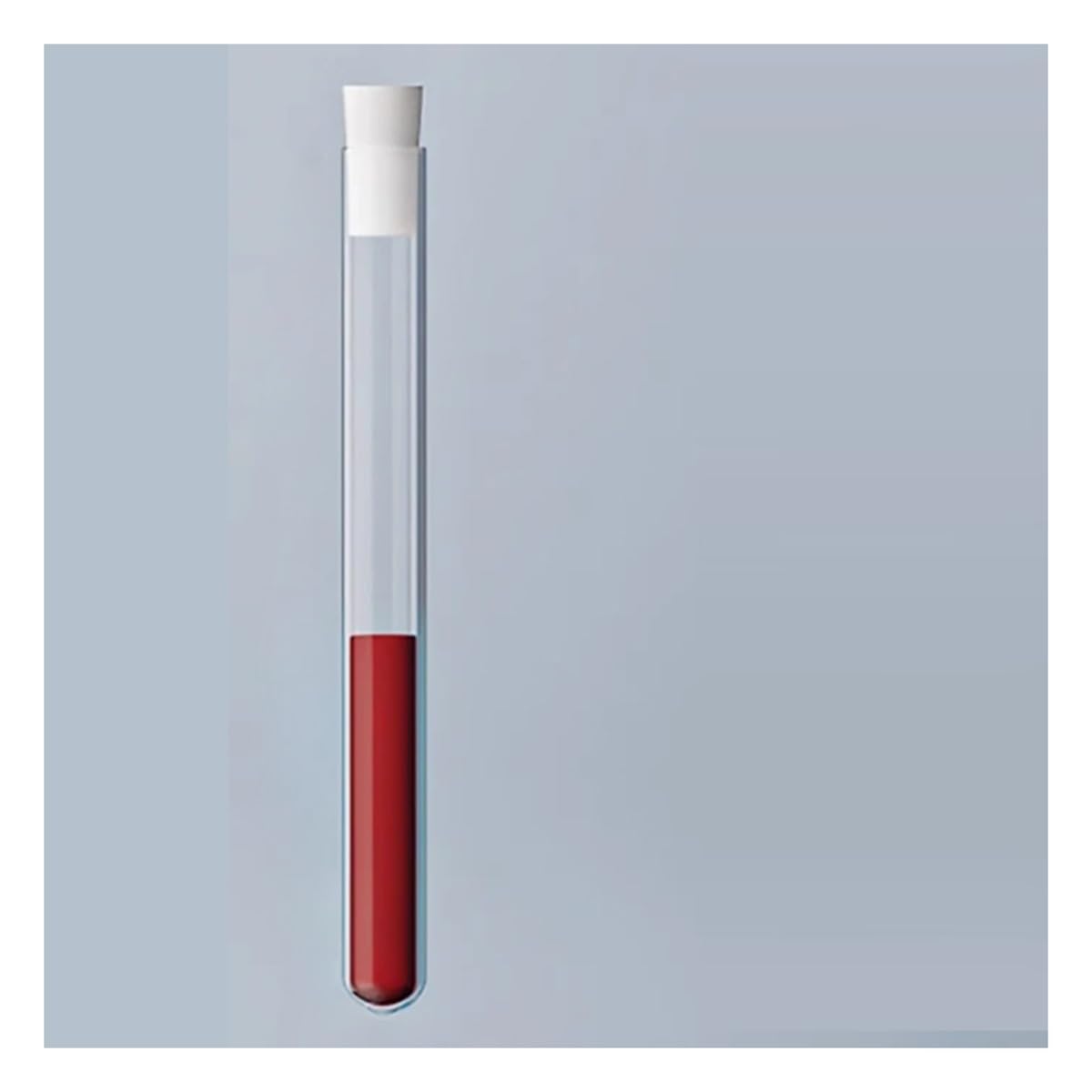 Tubo de silicona con fondo redondo y boca vidrio borosilicato grueso 10 piezas (15 x 150, 18 180 20 200) Equipamiento de laboratorio