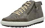  Rieker Damen M8441 High-Top, Grau (Nubia/bisam/altsilber / 45), 37 EU