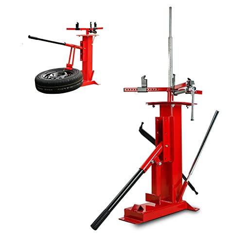 KAFLLA Multifunctional Manual Tire Changer Machine Bead Breaker for Motorcycle Gocart Trailer Cart Trailer Bike ATV Truck 4