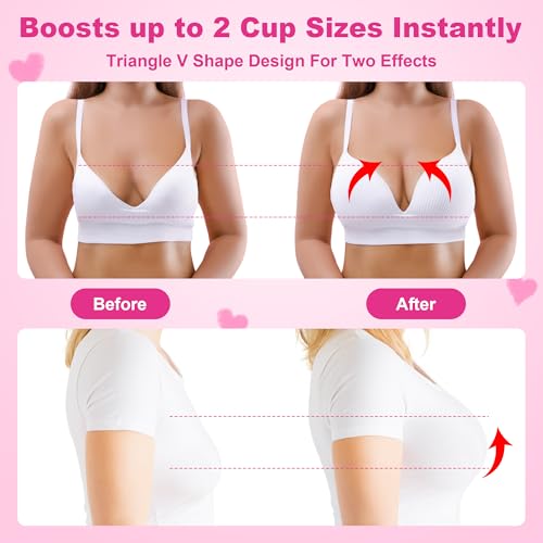 Awant Newest Ultra Boost Inserts Double-Sided Adhesive Pads Sticky Bikini Padding Inserts for Sports Bra Swimsuit Beige4