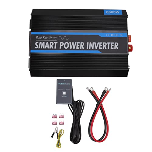 Onduleur Solaire 6000W pur sinus 12V 220V affichage digital