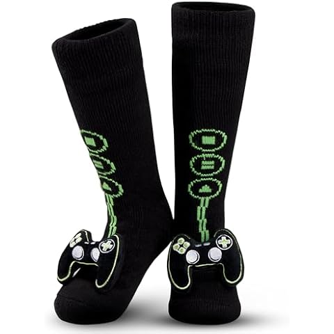 CityComfort Fluffy Gaming Slipper Socks Cover