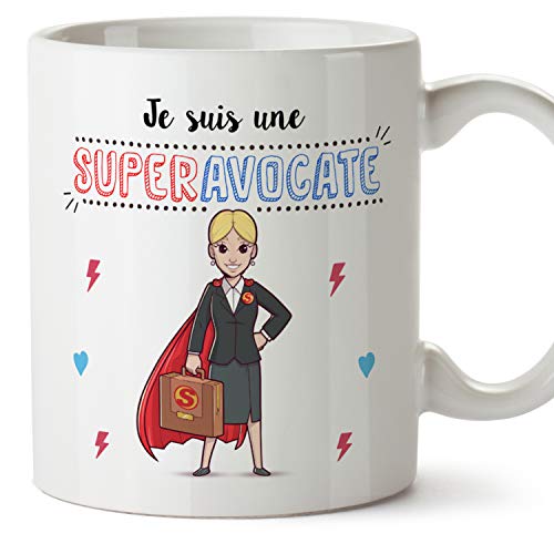 MUGFFINS Mok in het Frans - Super advocaat Vrouwen -