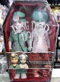 Living Dead Dolls Doctor Dedwin & Nurse Necro Gothic Mezco by Dr