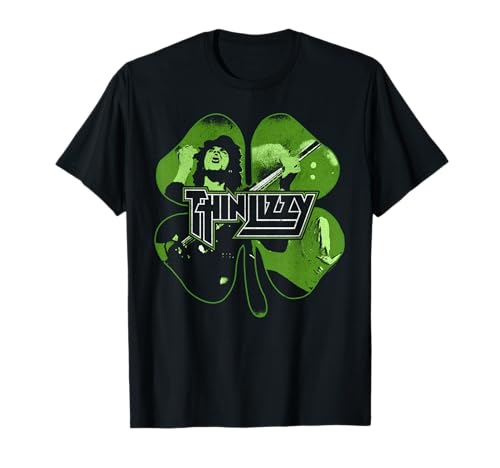 Image of Thin Lizzy Shamrock Infill T-Shirt