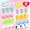 Gocozer 30 Packs Valentine's Day Cards with Mochi Squishy Toys, Mini Kawaii Stress Relief Squishy Toys Sets for Kids, Valentine's Day School Classroom Prizes, Valentines Exchange Gifts #4