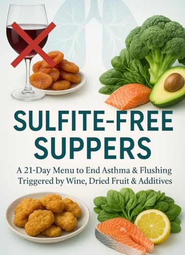 SULFITE-FREE SUPPERS: A 21-Day Menu to End Asthma & Flushing Triggered by Wine, Dried Fruit & Additives