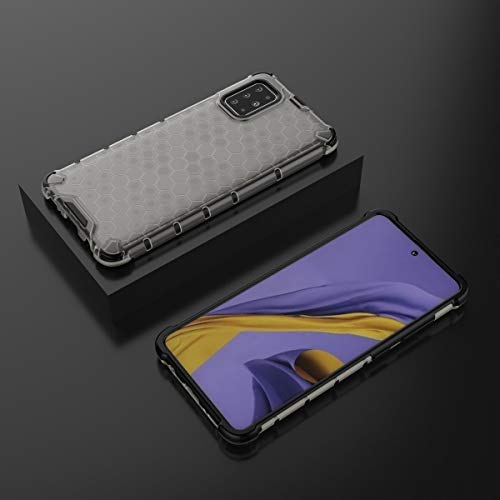 Image of Glasgow | for Samsung Galaxy A51 Back Case Cover for Samsung Galaxy A51 with 4 Bumper Corners and Military Grade Protection - Black