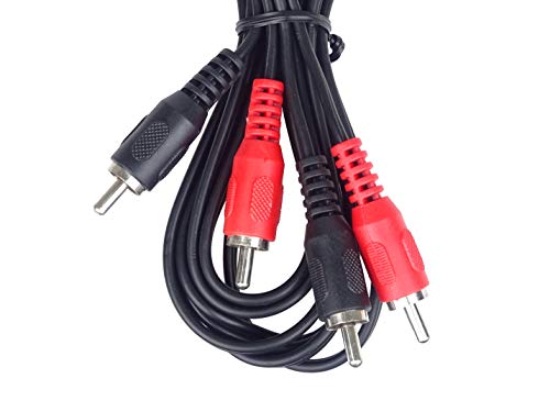 PremiumCord cinch cable 5m, 2x cinch RCA M plug to 2x cinch RCA F plug, audio video connection cable, stereo - Image 3