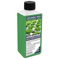 Hydro-Erntereif Nährlösung NPK Voll-Dünger für Kräuter & Gemüse Pflanzen in Hydrokultur und Hydroponik Systemen, Home Gardening Dünger 250ml Nährstoffe als Konzentrat (Pflanzen Ernte)