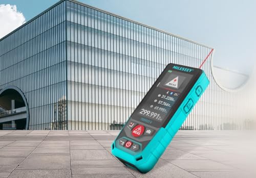 Image of MileSeey P9 300M Multifunctional Laser Measurement Tool with Pointfinder Camera, P2P Technology, Perfect for Outdoor Long Range Measurement 300M, Accuracy: ±2mm, Measuring Units: M /in /ft /ft+ in