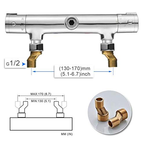 Robinet thermostatique intelligent LWX fini les variations d'eau sous la douche - 4