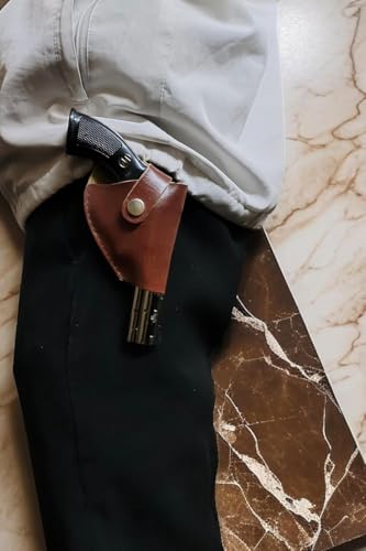 Image of Antique Lightweight Without Gas Revolver Gun Banduk Shape Cigarette Gas Lighter Pocket Lighter