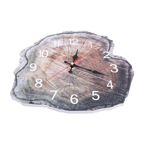 ABOOFAN Elegante Orologio Da Parete Silenzioso Annuale Per La Casa Elegante Orologio in Legno Per Soggiorno O Camera Da Letto