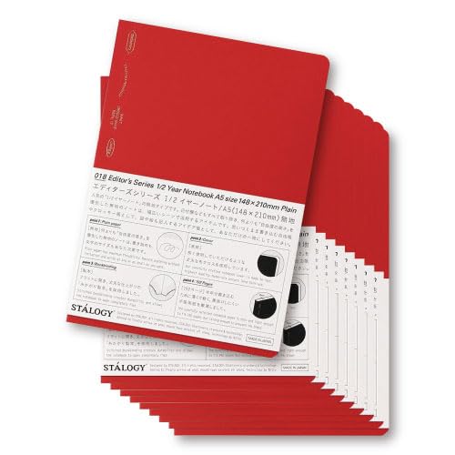 Amazon | ニトムズ STALOGY ノート A5 無地 ドット 365デイズノート