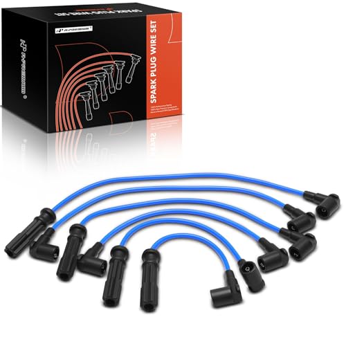 A-Premium 6PCS Spark Plug Wires Compatible with Volvo 940 1991-1995, 740 1988-1992, 760 1988-1990, 780 1989-1991, 2.3L by A-Premium - Used condition - US$30.05