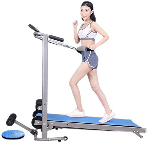 Image of High-End Treadmill Walking Multifunctional Treadmill Home Fitness Equipment Portable Fitness Equipment Folding Running Jogging