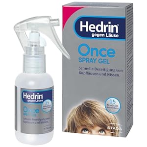 Hedrin Läuse-Spray Gel 60 ml Einmalanwendung
