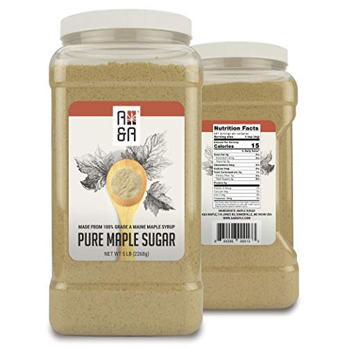 Pure Maple Sugar - 5 Pounds - A&A Maple #TOP2