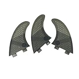 La funda de fibra de vidrio, que hace que las aletas sean fuertes y flexibles, hace que sea más fácil girar mientras disfrutas del surf.