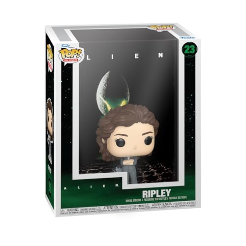 Funko Pop! VHS Cover: Alien - Facehugger - Ripley - Alien Classic - Figura de Vinilo Coleccionable - Idea de Regalo - Mercancia Oficial - Juguetes para Niños y Adultos - Sci-Fi Fans