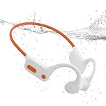 Tayogo Swimming Headphones IPX8 Waterproof, Bone Conduction Open-Ear Headphones for Swimming, 32GB MP3 Player & Bluetooth 5.4, Lightweight Sport Headset for Running Cycling Workout