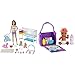 Barbie Famille Coffret Chambre des Jumeaux, poupée Skipper Baby-Sitter & Famille Skipper Baby-Sitter, Petite Figurine bébé Brun, Sac à Langer et Accessoires, Jouet pour Enfant, GHV86