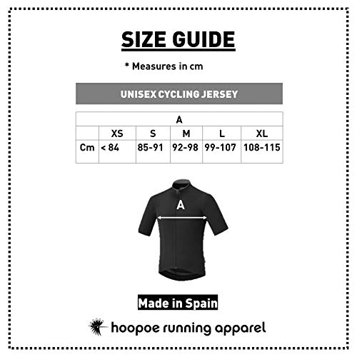 HOOPOE Maglia Rossa Ciclismo, Maglietta Bicicleta