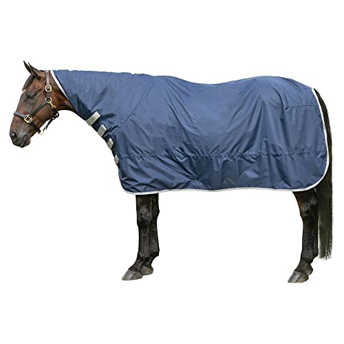 Dura-Tech Waterproof Contour Cover Rain Horse Sheet | Size X-Large (82-86) | 100% Waterproof and Breathable | Contour Fit for Coverage | Secure Fastening | Maintenance-Free Lining