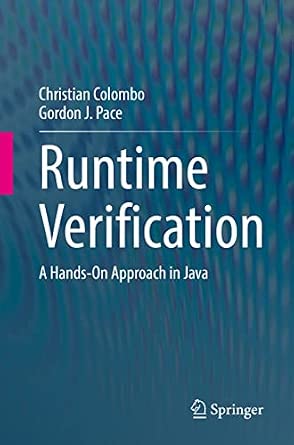 Runtime Verification: A Hands-On Approach in Java 1st ed. 2022 Edition-Wow! eBook