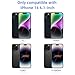 ZVB 14 Back Glass Replacement Kit with Plate & Flex Cable and All Parts, Starlight, 6.1 Inch for iPhone 14 Back Cover Glass, with Repair Tools (Starlight)