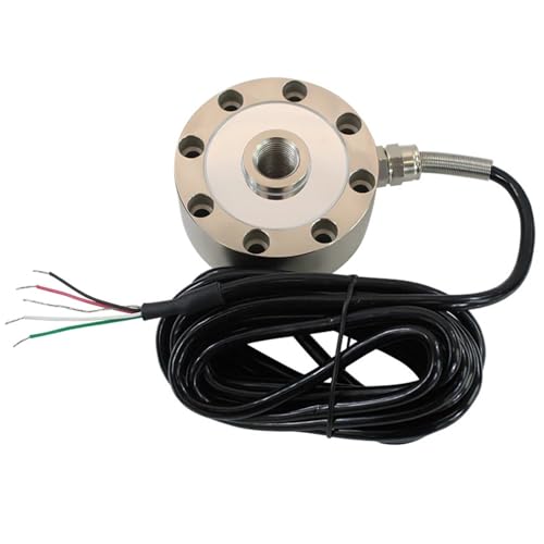 Célula de carga 1T sensor de fuerza donut báscula para tanque tensión compresión acero