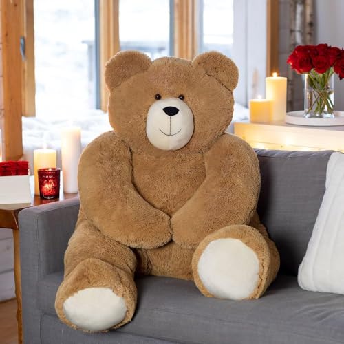 Vermont Teddy Bear Giant Stuffed Animal 4 FT | USA Bear Hospital Care by Vermont Teddy Bear - Used condition - Image 2