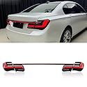 WXJFFF Auto Rückleuchten für BMW 7 Series F01 F02 2009 2010 2011 2012 2013 2014 2015, Links Rechts Hinten Rücklicht Bremslicht Rücklicht-Komplettsets Ersetzen Zubehör