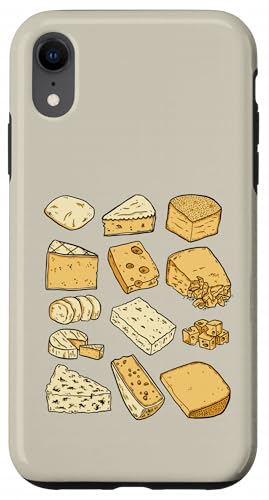 Queso (parmesano, Gouda, gorgonzola, camembert, Brie y más) Carcasa para iPhone XR