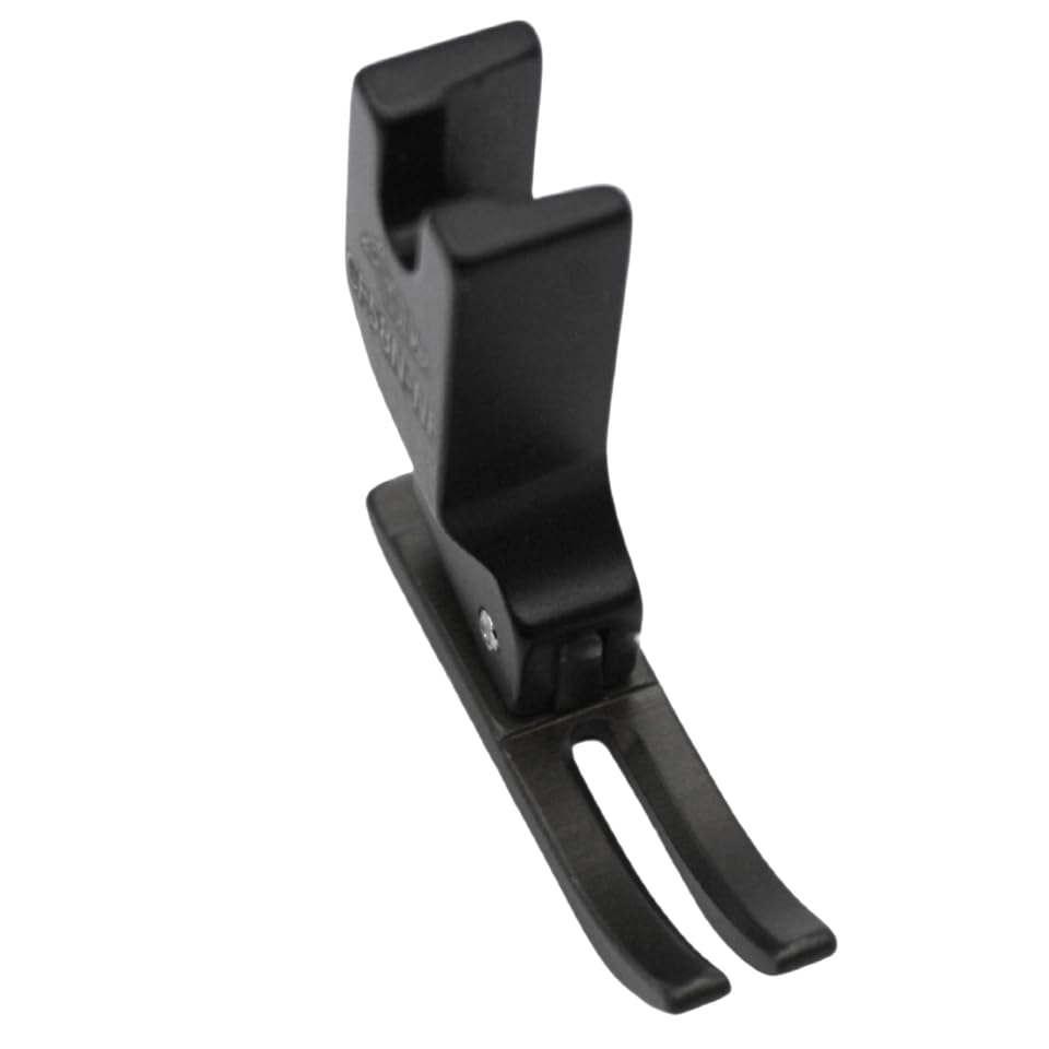 Pie prensatela estrecho teflón 8mm para máquina industrial miniatura 1