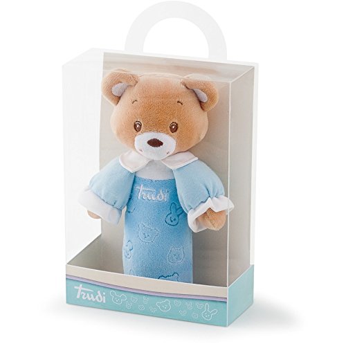 Trudi Squeakers Kennel Relaxin Bär – Kuschelig & Mit Spieluhr, In Blau Für Babys