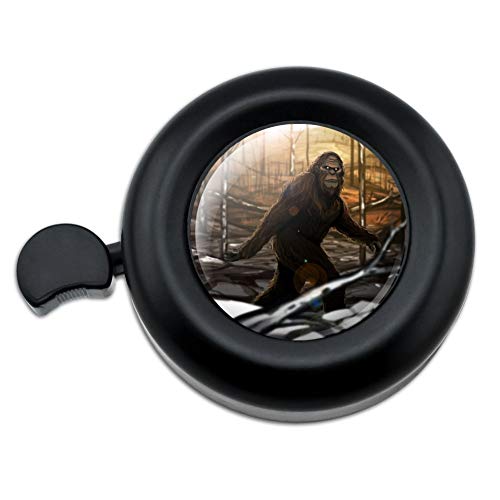 GRAPHICS & MORE Bigfoot Sasquatch Walking in The Woods Bicycle Handlebar Bike Bell