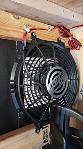 Amtrak Solar 50W12IPFWOOS Powerful 50-Watt Solar Roof, Attic, Gable Vent Exhaust Fan It Quietly Cools Your House thumb #3