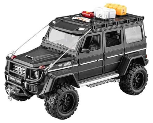 Image of Magicwand 1:24 Scale Die-Cast Merrc G550 Brrabus Adventure【Large】 with 6 Openable Doors,Pull Back Action,Lights,Music & Working Horn & Smoke【Random Color】【Pack of 1】