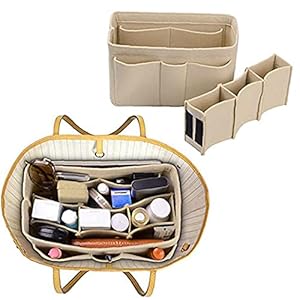 Cosmetische tas, 1pc Felt Insert Bag Make-up Organizer Portemonnee Vilt Tote Handtas Multifunctionele Tas in Tas…