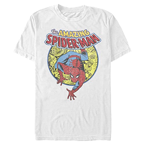 T-shirt Marvel avec coupe ample et tissu blanc résistant taille 3XL