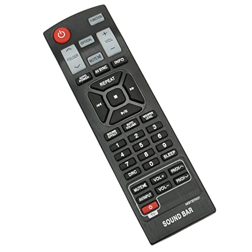 AKB73575421 VINABTY Replacement Remote Control Fit for LG Soundbar B2530A NB3530A NB3531A NB3532A NB3540 NB4530A NB4530B NB4532B NB4540 NB4543 NB5540 NB5541 NBN36 S33A1-D S33A2-D S34A2-D S43A1-D - Image 3
