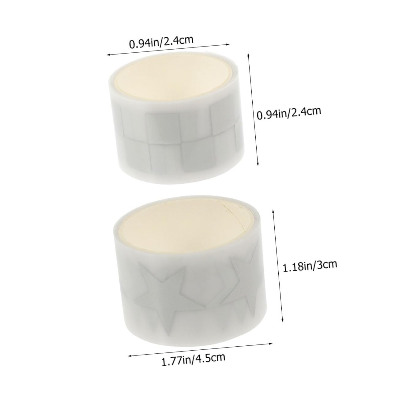 ERINGOGO Check Star Pattern Reflective Film Roll Ir Reflective Tape Vinyl Clothing Heat Transfer DIY Decorative Film